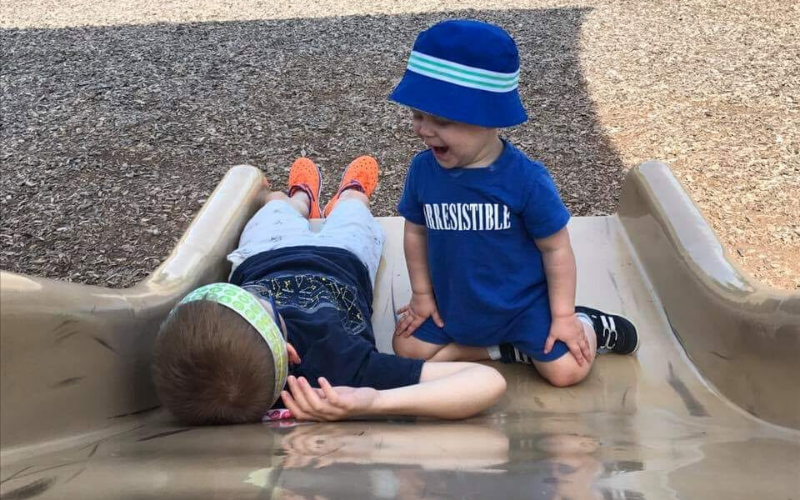 Texas Township Farmers Market Slide Kids Park