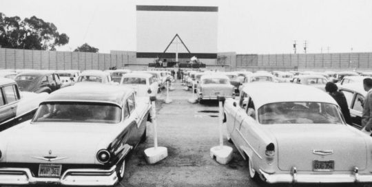 Families drive-in Movie theater in Michigan