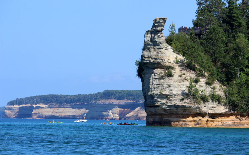 Pictured Rocks places to visit in michigan things to do in Michigan with kids