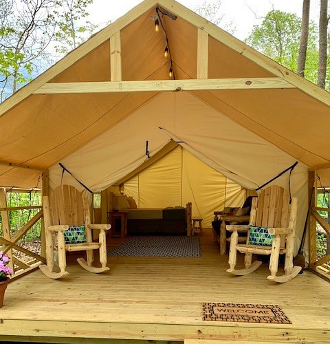 St. Joseph KOA - Camping Tent