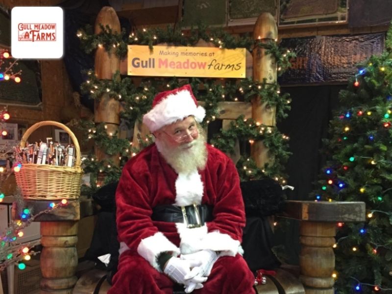 Gull Meadow Farms Visits with Santa