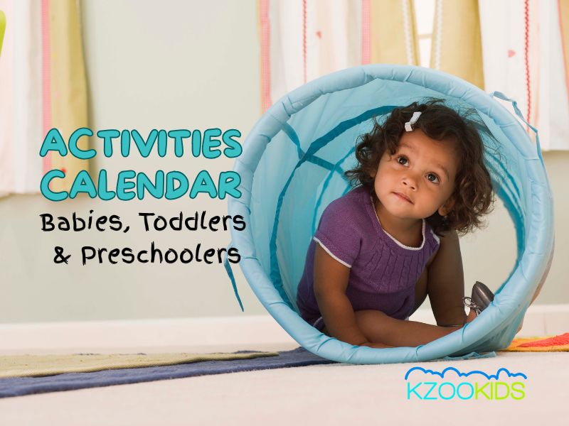 Babies Toddlers Preschoolers Calendar CV