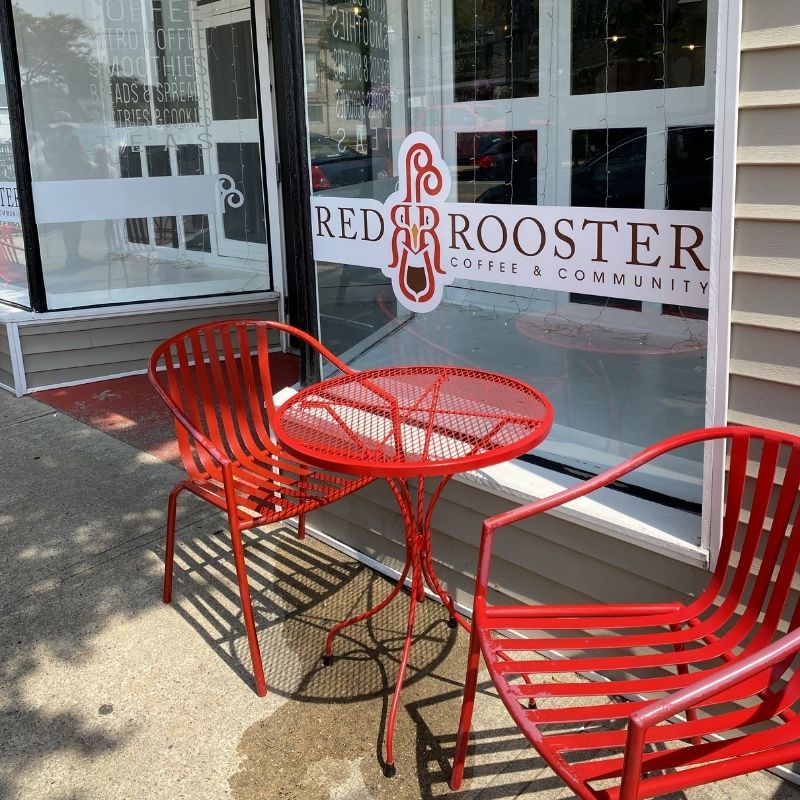 downtown ludington mi red rooster