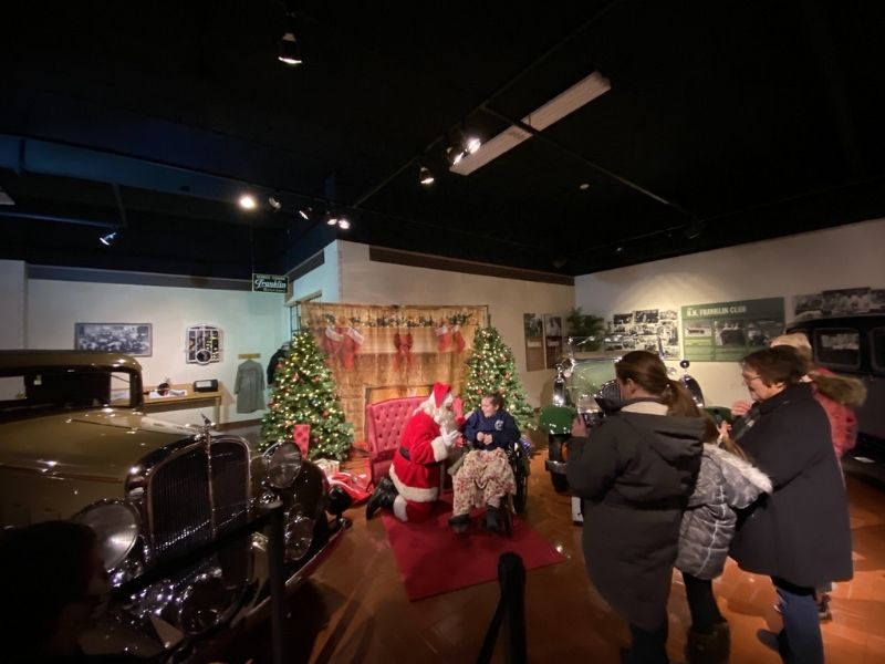 Gilmore Car Museum Santa Visits