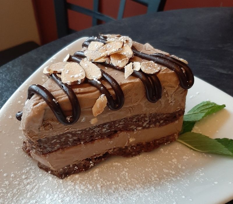 chocolate almond ice cream pie
