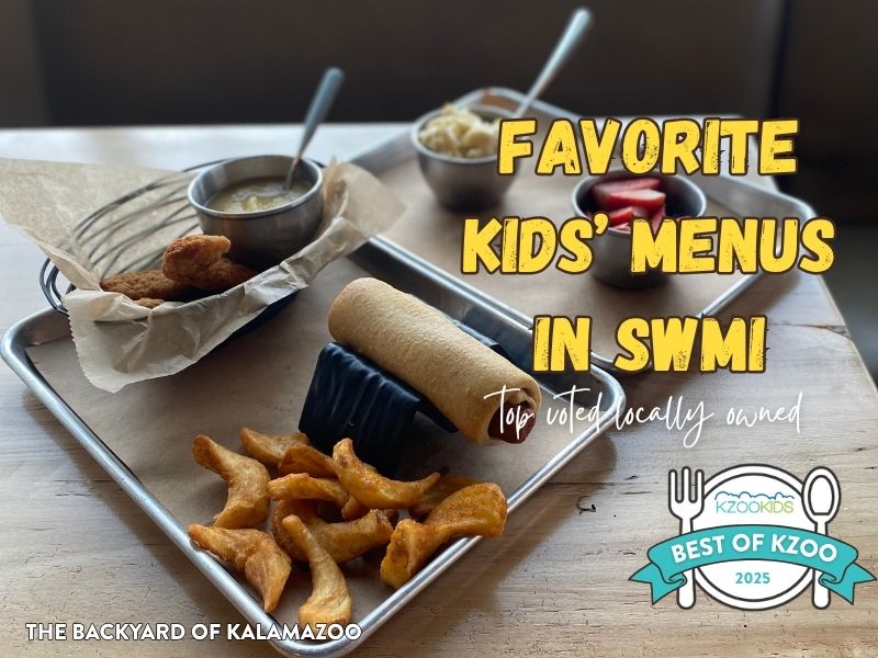 best kids menu in Kalamazoo, the Backyard of Kalamazoo