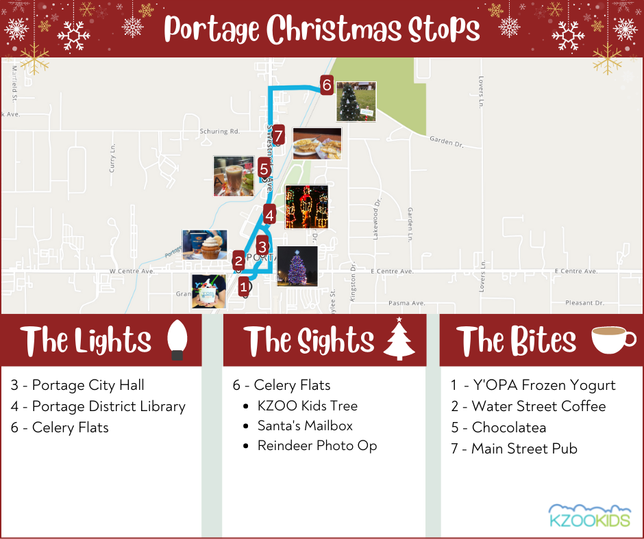 Portage-Christmas-Lights Route 2022