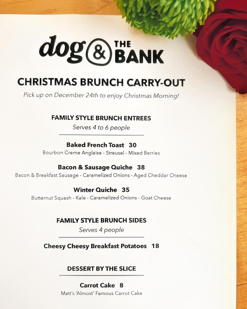 2022 Christmas Dinners To Go Kalamazoo Restaurants + Bakeries that