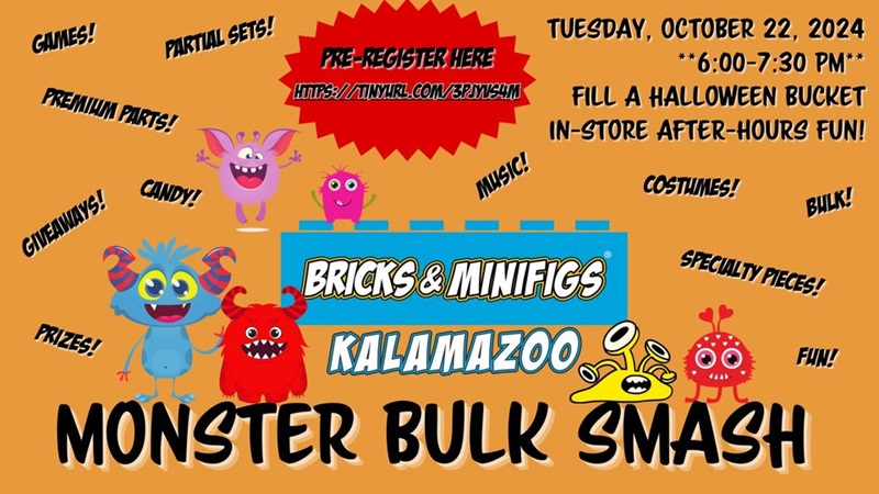 Bricks & Minifigs Kalamazoo Halloween Event