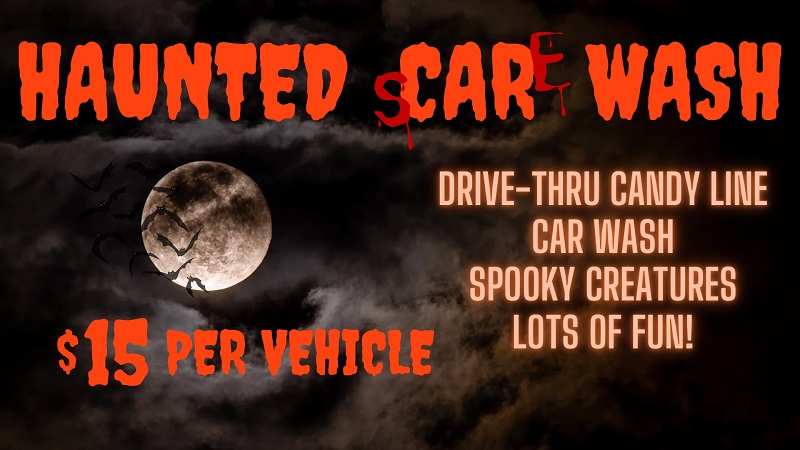 haunted car wash
