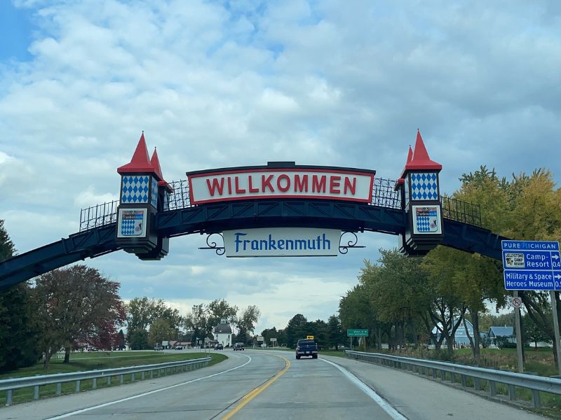 things to do in Frankenmuth MI Frankenmuth MI welcome sign