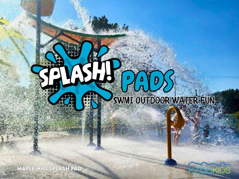 Kalamazoo splash pad, splash pad park