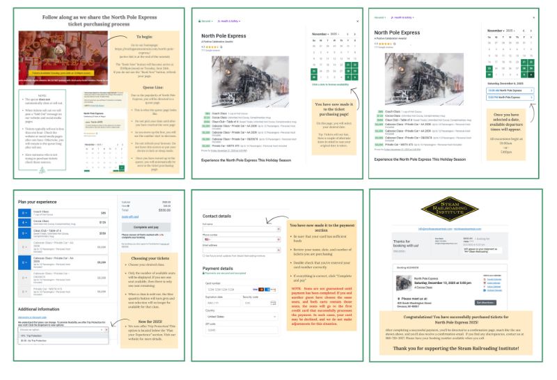North Pole Express Ticket Purchasing System 2025 Press Release