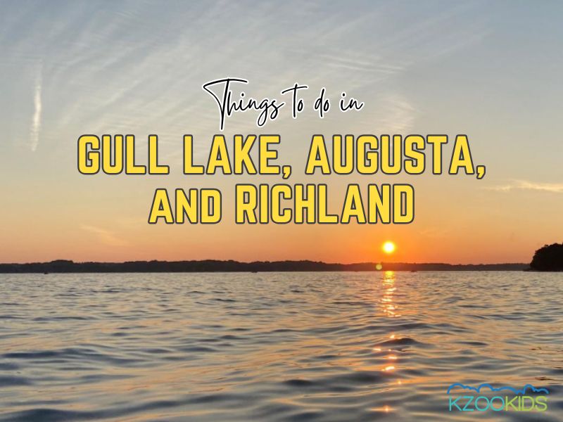 Things to do in Gull Lake MI, Gull Lake sunset