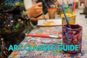 art classes for kids, kids art classes in Kalamazoo