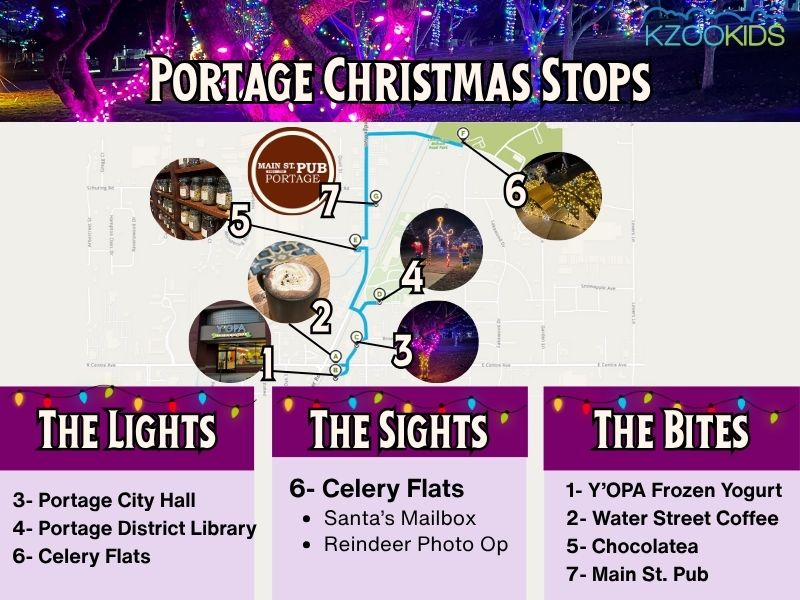 Portage Christmas Stops 2025