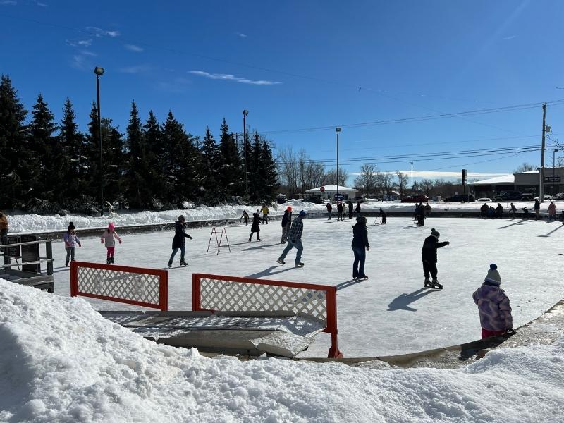 Millennium Ice Rink 2024, Ice Skating