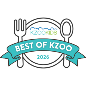 Best restaurants in Kalamazoo logo, Best of KZOO, restaurant awards