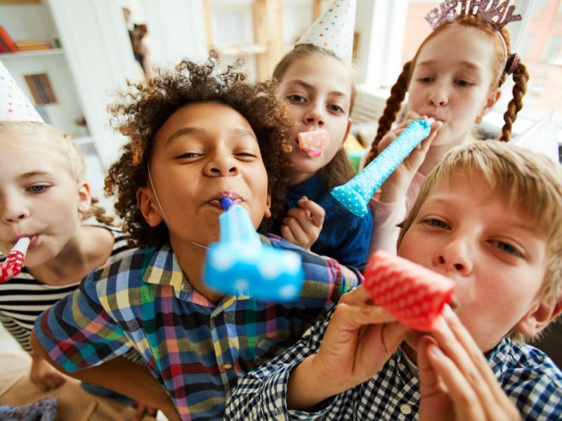 Birthday Party Kids Celebrate Canva