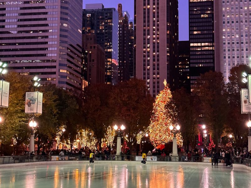 Chicago Christmas Ice Rink