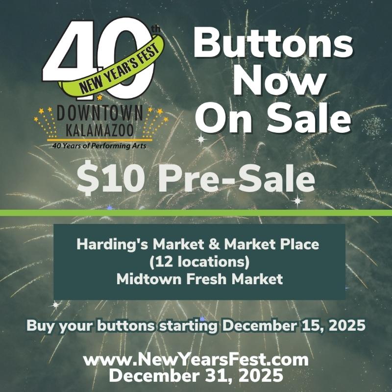 New Year's Fest Buttons 2025