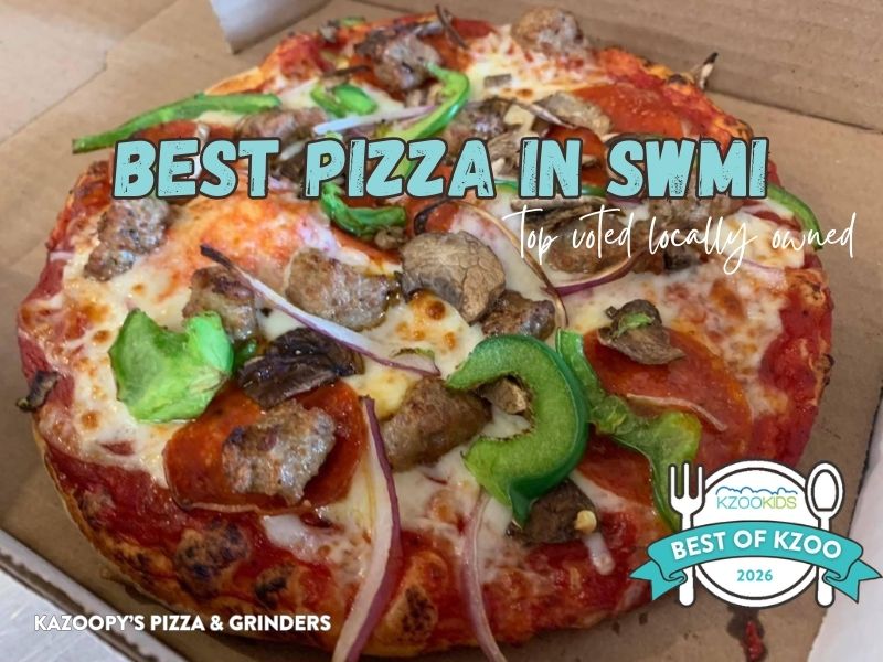 Kazoopy's Pizza, best pizza in Kalamazoo