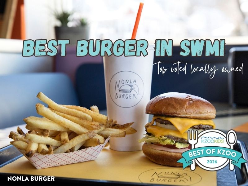 Nonla Burger, best burger in Kalamazoo